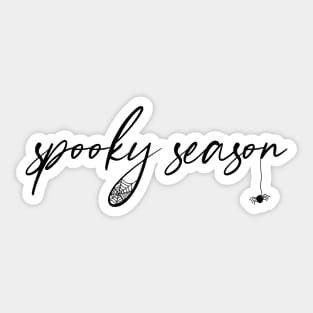 Spooky Season Sticker